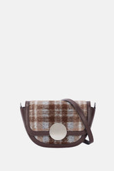 Oryany - Lottie Check Crossbody Small Handbags - Brown
